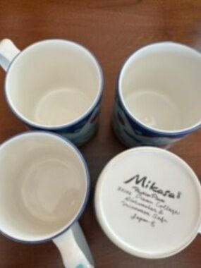 New Mikasa Fashion Plaza DX102 Ocean Collage ( 4 cups)